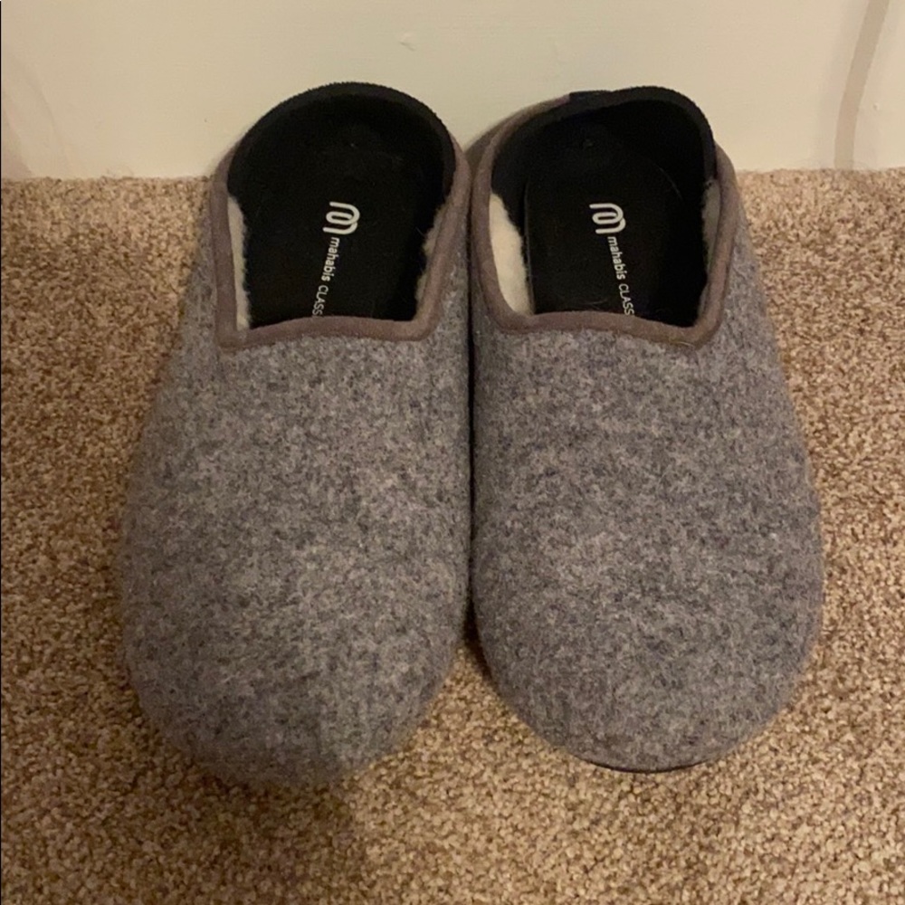 Grey Mahabis Slippers
